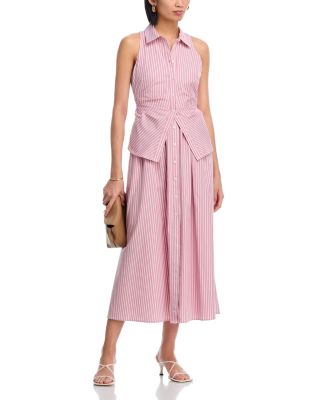 Hannah Striped Tie Back Dress