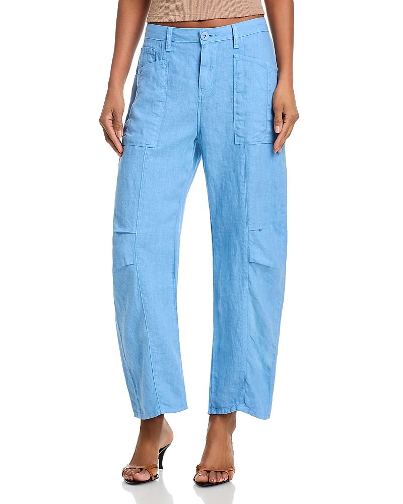 L'Agence Cody Linen High Rise Rodeo Pants