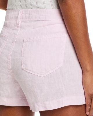Gina Linen High Rise Shorts