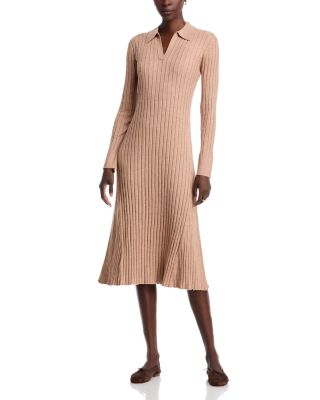 Collared Midi Sweater Dress