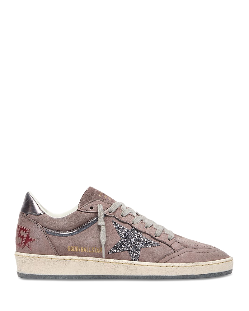 Golden Goose Women's Ball Star Suede Sneakers
