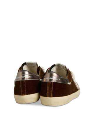 Women's Super Star Velvet Up Low Top Sneakers