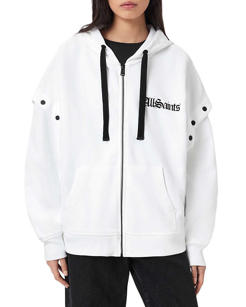 Allsaints Gig Amphia Zippered Hoodie