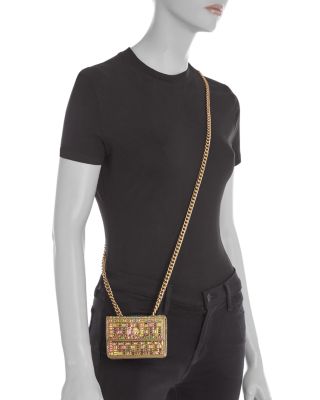 Micro Kensington Embellished Crossbody Bag