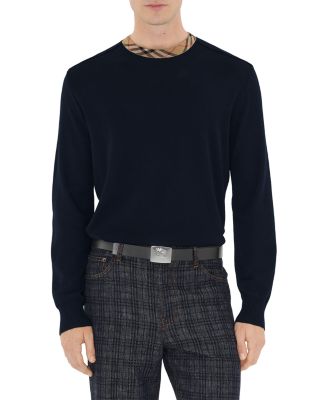 Michael Check Crewneck Sweater