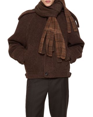 Detachable Scarf Jacket