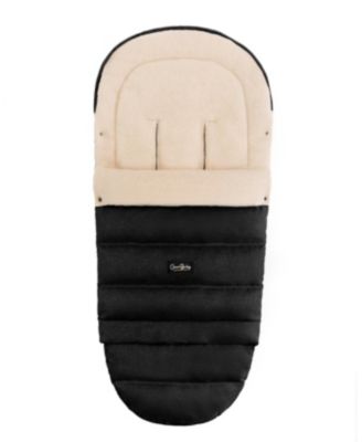 Cover Baby Arctic Organic Wool Adjustable Footmuff In Gold