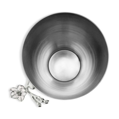 Silver Orchid Large Vase