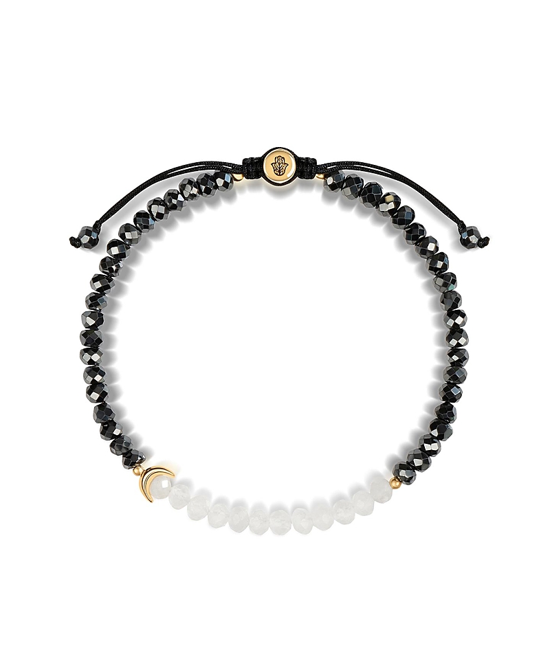 Karma and Luck Visualize Light Moon Hematite Moonstone Luck Bracelet