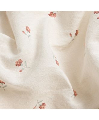 Posy Bud Linen Blend Duvet Cover, King