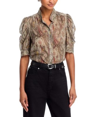 The Paisley Gillian Silk Blouse 