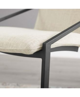  Pitch Upholstered Fabric Dining Armchair