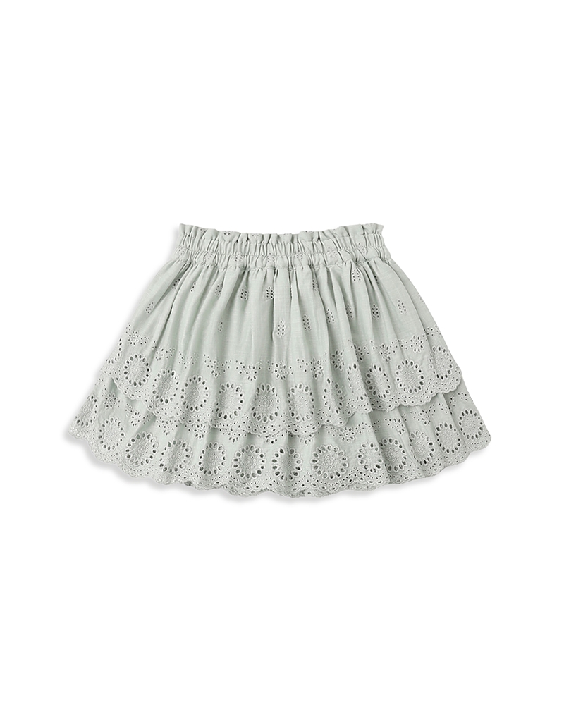 Rylee + Cru Girls' Rose Mini Skirt - Little Kid, Big Kid