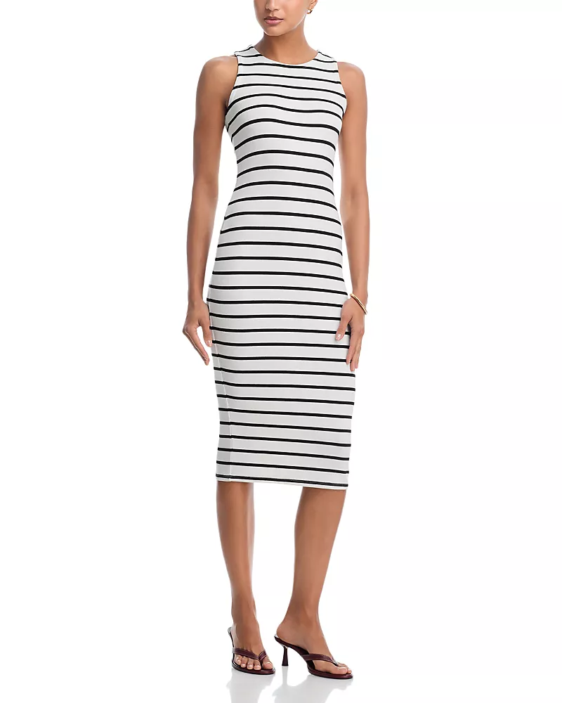 L'Agence Nura Racerback Midi Dress