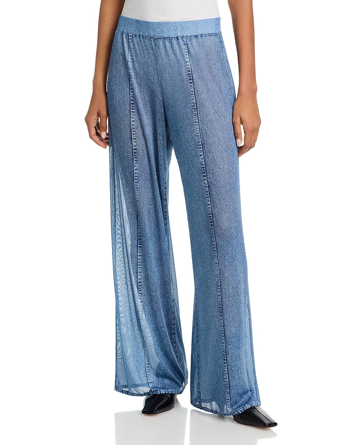 rag & bone Miramar Mesh Wide Leg Pants