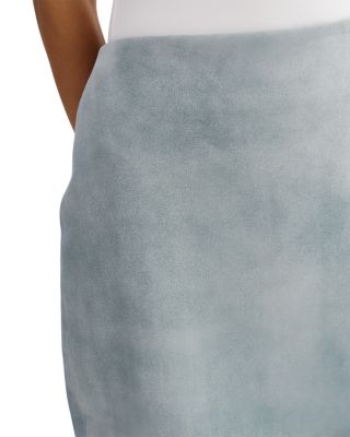 Suede Mini Skirt