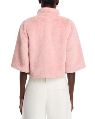 Sheared Faux Fur Jacket