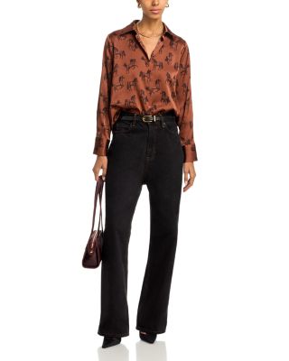 Horse Print Relaxed Shirt -Exclusive