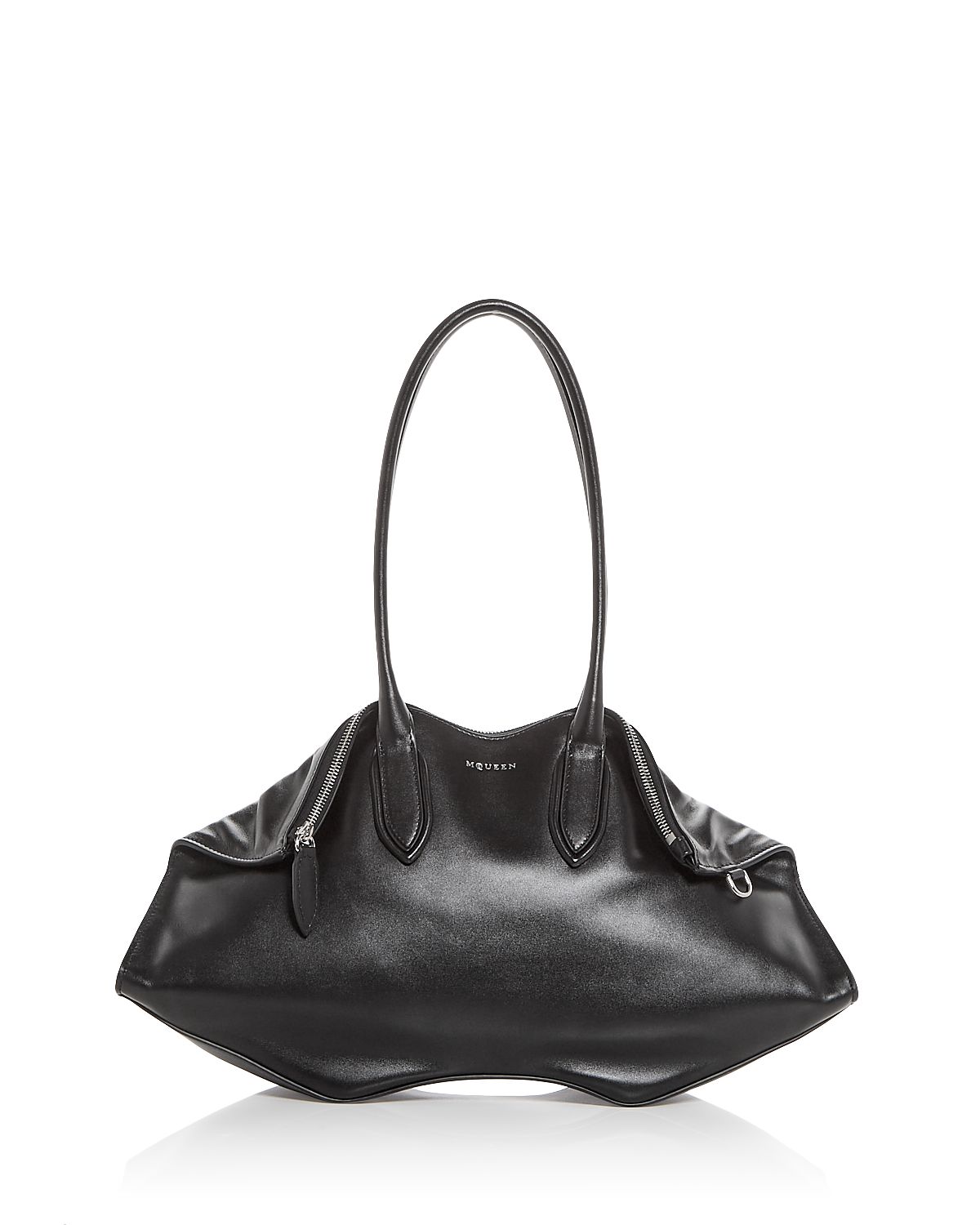 McQueen Leather Manta Bag