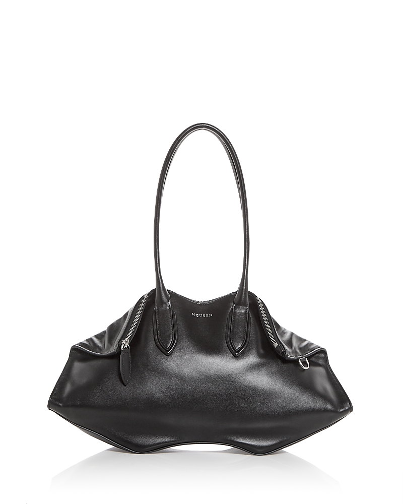 McQueen Leather Manta Bag