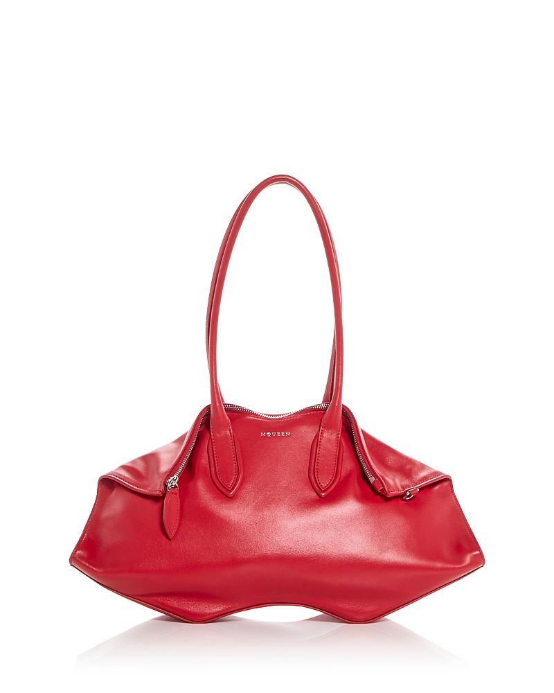 Mcqueen Leather Manta Bag · OS