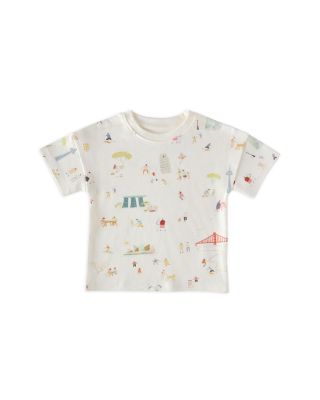 Unisex Dropped Shoulder Tee - Little Kid