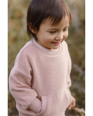 Unisex Teddy Fleece Dropped Shoulder Sweatshirt - Baby, Little Kid