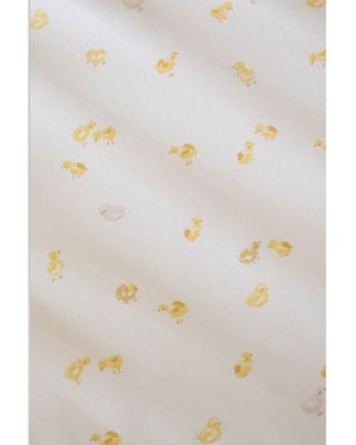 Unisex Printed Crib Sheet