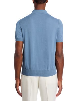Egyptian Cotton Knit Polo Shirt