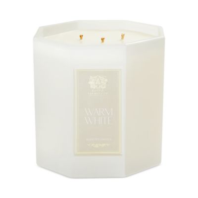 Three Wick Candle, Warm White