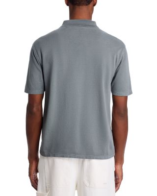 Washed Light Pique Polo Shirt