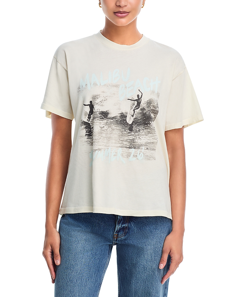 Anine Bing Cade Surfer Graphic Tee
