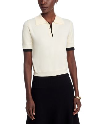 Contrast Trim Polo Shirt