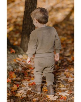 Unisex Teddy Fleece Dropped Shoulder Sweatshirt - Baby