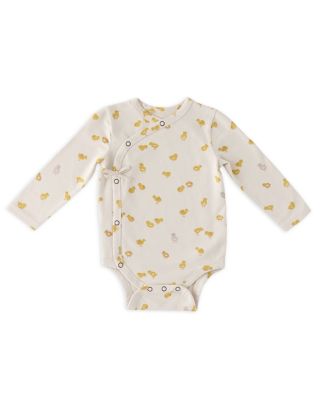 Unisex The Littles Long Sleeved Kimono One Piece Printed Bodysuit - Baby