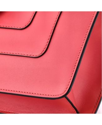  Medium Serpenti Forever Square Shoulder Bag Leather