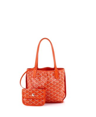  Mini Anjou Reversible Tote Coated Canvas