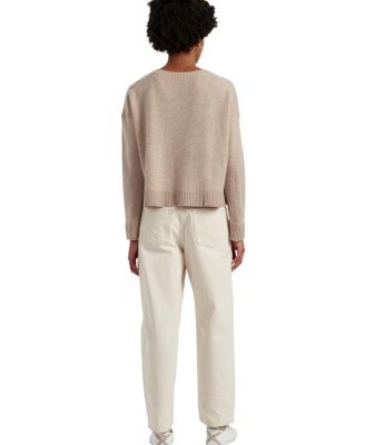  Women s Wool-Cashmere Light Relaxed Sweater