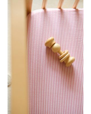 Pehr Unisex Seersucker Striped Crib Sheet