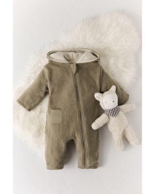 Unisex Teddy Fleece Coverall Suit - Baby