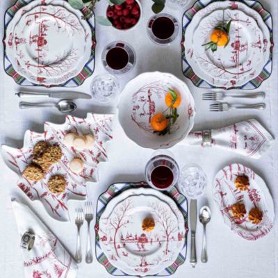 Country Estate Holiday Hostess Tray
