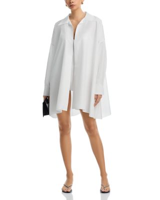 Super Oversized Shirt Dress Swim Cover-Up