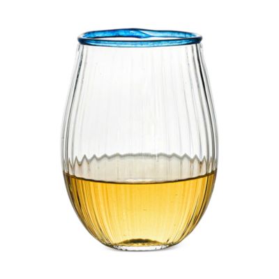 Nell Stemless Wine Glass - Watercress
