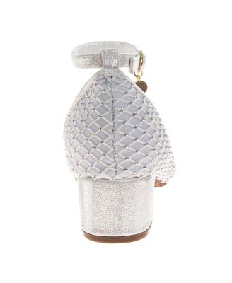 Girls' Sparkly Formal Texture Dress Sandals - Toddler, Little Kid, Big Kid