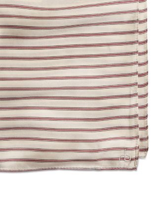 Gail Striped Silk Scarf