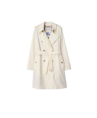 Mid-length Gabardine Kensington Trench Coat