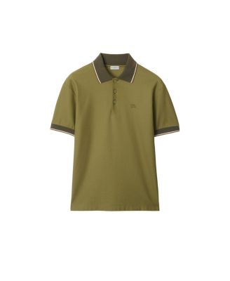  Logo Collar Cotton Polo Shirt