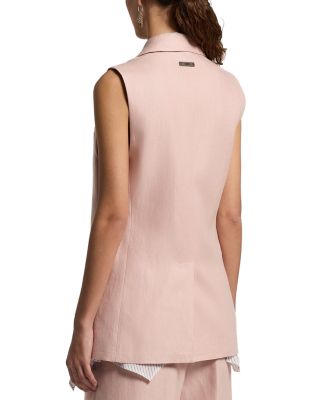 Single Breasted Blazer Vest