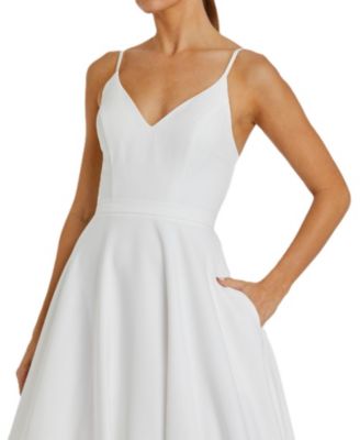 Classic A-Line V-Neck Ballgown