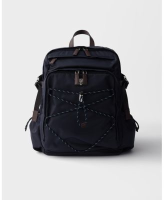 Speedrock Re-Nylon and Leather Backpack